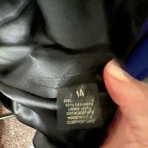 Size 14 Marvin Richards Cashmere/wool blend long dress coat